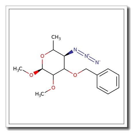 Methyl 4-azido-3-O-benzyl-4,6-dideoxy-2-O-methyl-a-D-glucopyranoside CAS 861819-28-5