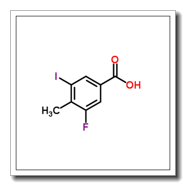 3-fluoro-5-iodo-4-methylbenzoic acid CAS 861905-94-4