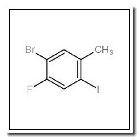 1-Bromo-2-fluoro-4-iodo-5-methylbenzene CAS 861928-20-3 
