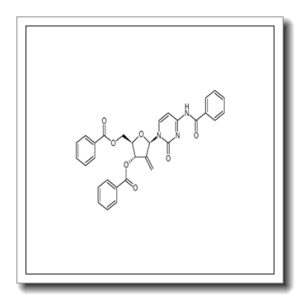 Cytidine, N-benzoyl-2′-deoxy-2′-methylene-, 3′,5′-dibenzoate