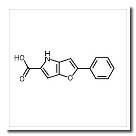 2-phenyl-4H-furo[3,2-b]pyrrole-5-carboxylic acid CAS 86345-44-0 