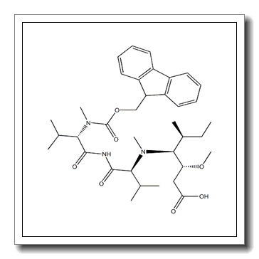 (5S,9S,11S,12R)-11-((S)-sec-butyl)-1-(9H-fluoren-9-yl)-5,9-diisopropyl-12-Methoxy-4,10-diMethyl-3,6,8-trioxo-2-oxa-4,7,10-triazatetradecan-14-oic acid CAS 863971-44-2