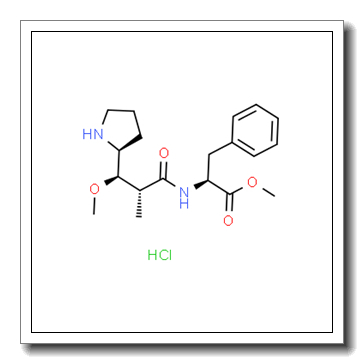 L-Phenylalanine, N-[(2R,3R)-3-methoxy-2-methyl-1-oxo-3-(2S)-2-pyrrolidinylpropyl]-, methyl ester, monohydrochloride (9CI) CAS 864238-20-0