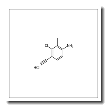4-amino-2-chloro-3-methylbenzonitrile,hydrochloride CAS 864361-78-4