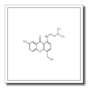 1-((2-(Dimethylamino)ethyl)amino)-7-hydroxy-4-(hydroxymethyl)-9H-xanthen-9-one