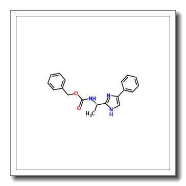 Benzyl [(1S)-1-(4-phenyl-1H-imidazol-2-yl)ethyl]carbamate CAS 864825-21-8