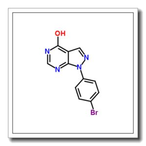 1-(4-溴-苯基)-1,5-二氢-吡唑并[3,4-d]嘧啶-4-酮