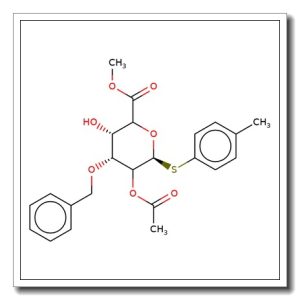 4-Methylphenyl 2-O-acetyl-3-O-benzyl-b-D-thioglucuronide methyl ester