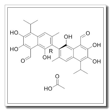 (R)-棉子酚乙酸