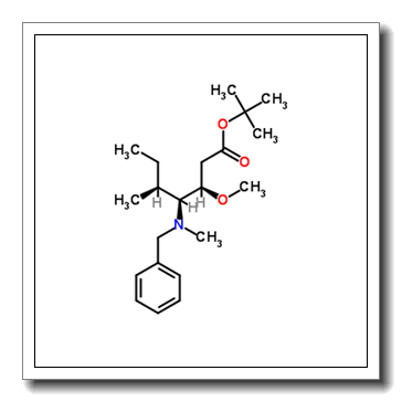 2-Methyl-2-propanyl (3R,4S,5S)-4-[benzyl(methyl)amino]-3-methoxy-5-methylheptanoate CAS 870640-64-5
