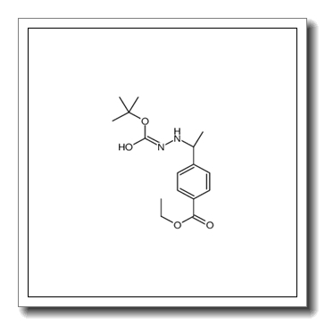 2-Methyl-2-propanyl 2-{(1R)-1-[4-(ethoxycarbonyl)phenyl]ethyl}hyd razinecarboxylate