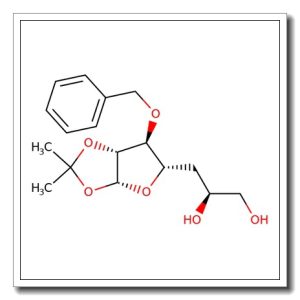 (S)-3-((3aR,5R,6S,6aR)-6-(Benzyloxy)-2,2-dimethyltetrahydrofuro[2,3-d][1,3]dioxol-5-yl)propane-1,2-diol