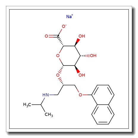 (S)-Propranolol b-D-glucuronide sodium salt