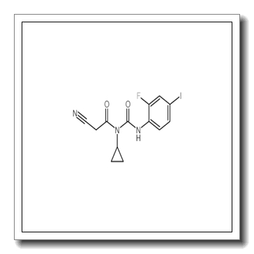 2-cyano-N-cyclopropyl-N-[(2-fluoro-4-iodophenyl)carbamoyl]acetamide CAS 871700-26-4