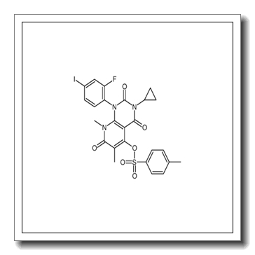 3-Cyclopropyl-1-(2-fluoro-4-iodophenyl)-6,8-dimethyl-2,4,7-trioxo -1,2,3,4,7,8-hexahydropyrido[2,3-d]pyrimidin-5-yl 4-methylbenzene sulfonate CAS 871700-32-2