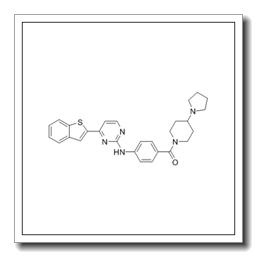 [4-[[4-(1-benzothiophen-2-yl)pyrimidin-2-yl]amino]phenyl]-(4-pyrrolidin-1-ylpiperidin-1-yl)methanone CAS 873225-46-8