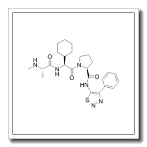 (S)-1-((S)-2-环己基-2-((S)-2-(甲基氨基)丙酰胺基)乙酰基)-N-(4-苯基-1,2,3-噻二唑-5-基)吡咯烷-2-甲酰胺