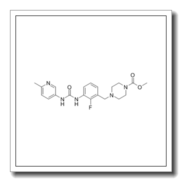 methyl 4-[[2-fluoro-3-[(6-methylpyridin-3-yl)carbamoylamino]phenyl]methyl]piperazine-1-carboxylate CAS 873697-71-3