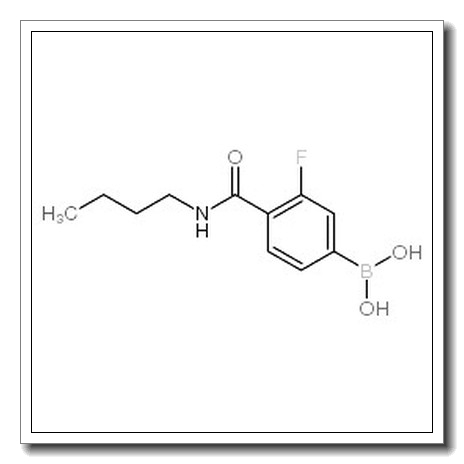 (4-(Butylcarbamoyl)-3-fluorophenyl)boronic acid CAS 874289-17-5 