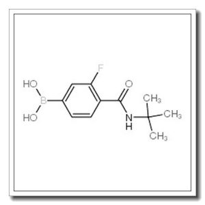 4-叔丁基氨甲酰基-3-氟苯硼酸