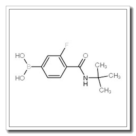 (4-(tert-Butylcarbamoyl)-3-fluorophenyl)boronic acid CAS 874289-18-6 