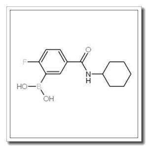 5-环己基氨甲酰基-2-氟苯硼酸