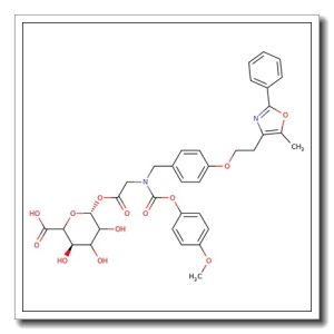 Muraglitazar acyl-b-D-glucuronide