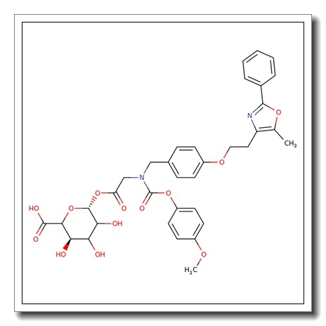 Muraglitazar acyl-b-D-glucuronide