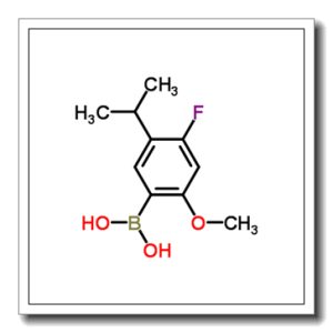 4-氟-5-异丙基-2-甲氧基苯硼酸
