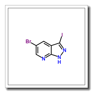 5-Bromo-3-iodo-1H-pyrazolo[3,4-b]pyridine CAS 875781-18-3