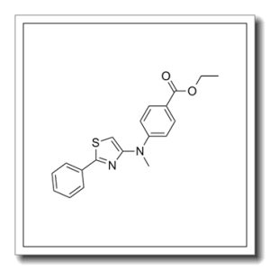 4-(甲基(2-苯基噻唑-4-基)氨基)苯甲酸乙酯