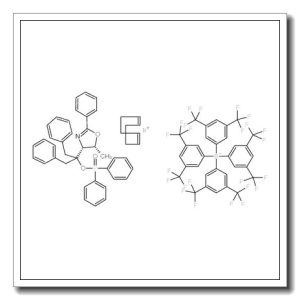 ((4R,5R)-(+)-O-[1-苯甲基-1-(5-甲基-2-苯基-4,5-二氢恶唑-4-基)-2-苯基乙基](二苯基膦亚盐)(1,5-COD)铱(I)四(3,5-二(三氟甲基)苯基硼酸