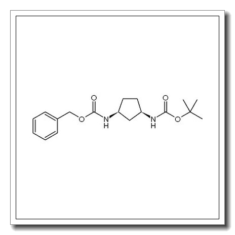 顺式-1-(BOC-氨基)-3-(CBZ-氨基)环戊烷