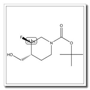 (3S,4S)-rel-1-Boc-3-fluoro-4-(hydroxyMethyl)piperidine