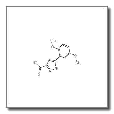 5-(2,5-dimethoxyphenyl)-1h-pyrazole-3-carboxylic acid CAS 882238-14-4