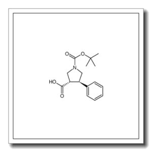 (3S,4R)-1-叔丁氧羰基-4-苯基吡咯烷-3-羧酸