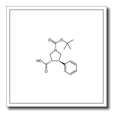 (3S,4R)-1-叔丁氧羰基-4-苯基吡咯烷-3-羧酸