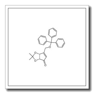 (3aR,6aR)-2,2-dimethyl-6-[(trityloxy)methyl]-3a,6a-dihydro-4H-cyclopenta[d][1,3]dioxol-4-one