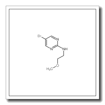 5-bromo-N-(2-methoxyethyl)pyrimidin-2-amine CAS 886365-79-3