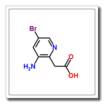 (3-氨基-5-溴吡啶-2-基)乙酸
