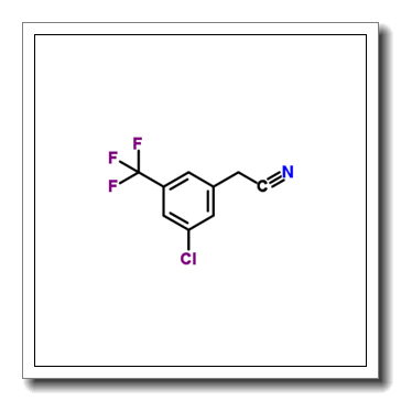 2-(3-Chloro-5-(trifluoromethyl)phenyl)acetonitrile CAS 886496-95-3