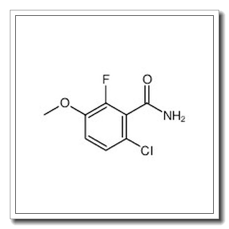 6-Chloro-2-fluoro-3-methoxybenzamide, CAS 886761-75-7 