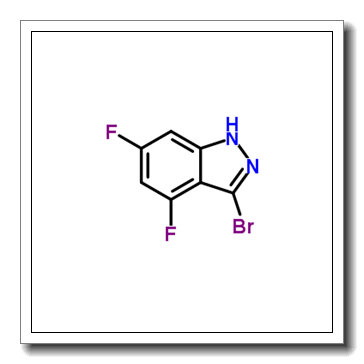 3-bromo-4,6-difluoro-2H-indazole CAS 887567-78-4