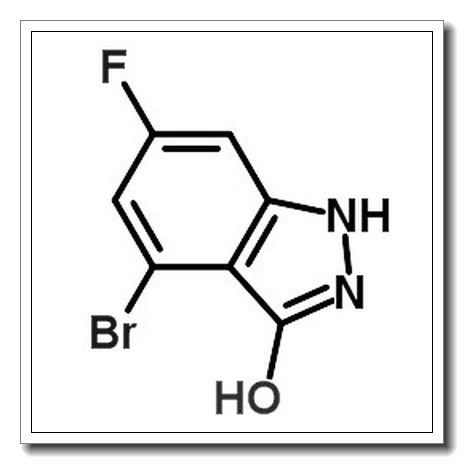 4-溴-3-羟基-6-氟-(1H)吲唑