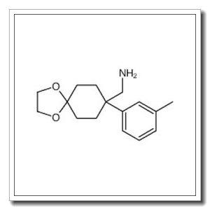 8-(3-甲基苯基)-1,4-二噁螺[4.5]癸烷-8-甲胺