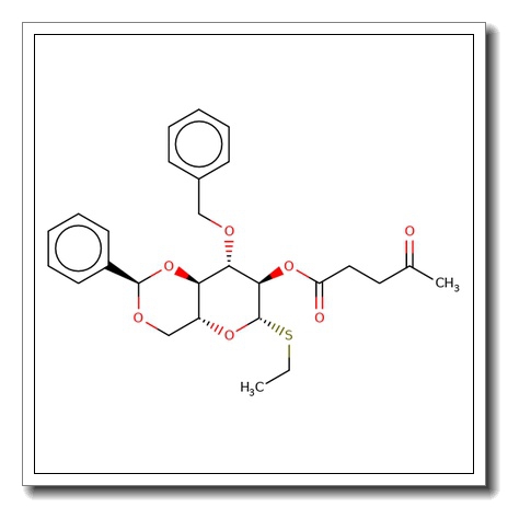 Ethyl 3-O-benzyl-4,6-O-benzylidene-2-O-levulinoyl-b-D-thioglucopyranoside CAS 889129-00-4