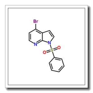 4-溴-1-苯磺酰基-1H-吡咯并[2,3-b]吡啶