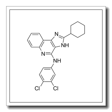 2-cyclohexyl-N-(3,4-dichlorophenyl)-3H-imidazo[4,5-c]quinolin-4-amine CAS 890087-21-5