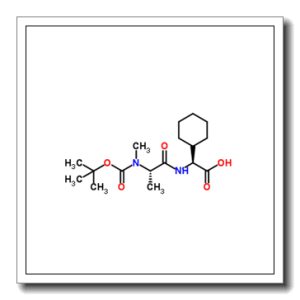 (2S)-Cyclohexyl[(N-methyl-N-{[(2-methyl-2-propanyl)oxy]carbonyl}-L-alanyl)amino]acetic acid