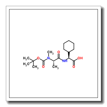 (2S)-Cyclohexyl[(N-methyl-N-{[(2-methyl-2-propanyl)oxy]carbonyl}-L-alanyl)amino]acetic acid CAS 894789-27-6